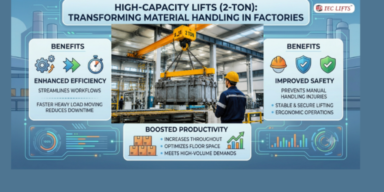 High-Capacity Lifts (2-Ton): Transforming Material Handling in Factories
