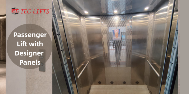 Passenger Lift with Designer Panels