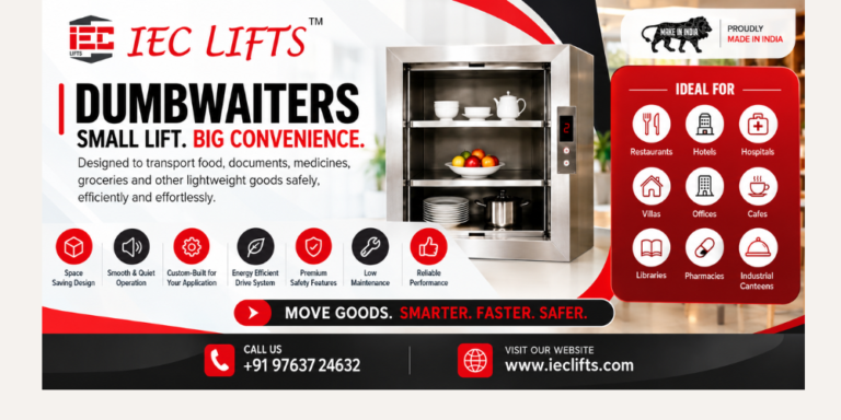 Dumbwaiter Lifts: The Smart Solution for Faster and Safer Vertical Material Movement